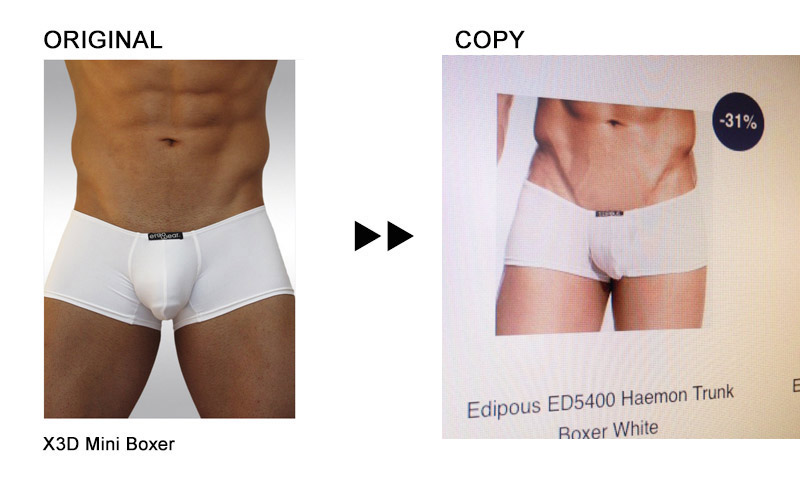 Edipous underwear by Skiviez/Mensuas copycat of Ergowear MAX Mesh